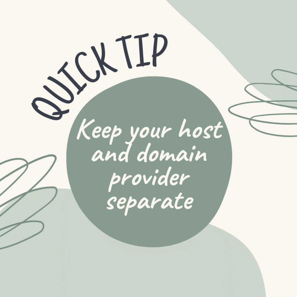Sagebright quick tip choosing a web host